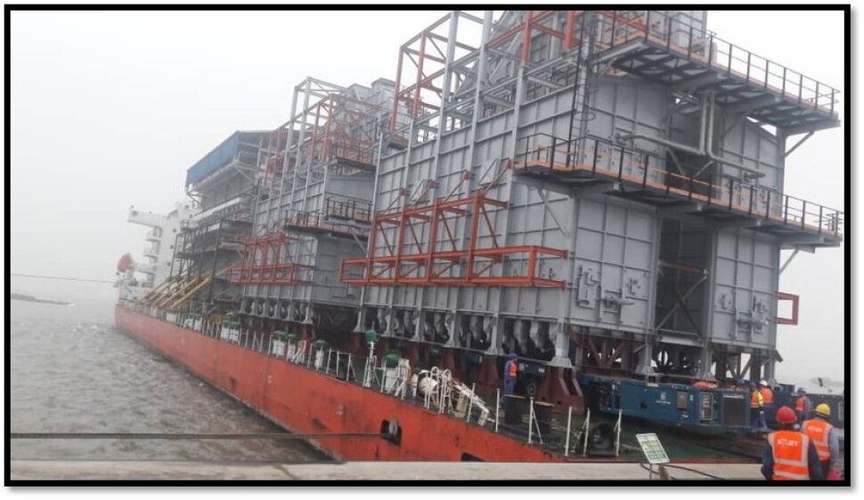 کنترل کیفی معبر و محل استقرار سازه های عظیم صنعتی 