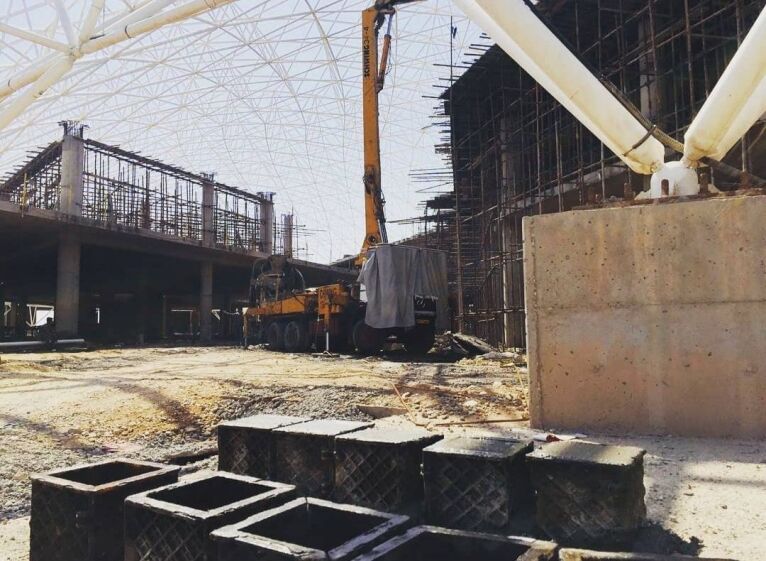 کنترل کیفی پروژه گلکسی سنتر آبادان