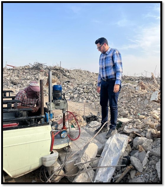 کرگیری از بقایای ساختمان متروپل